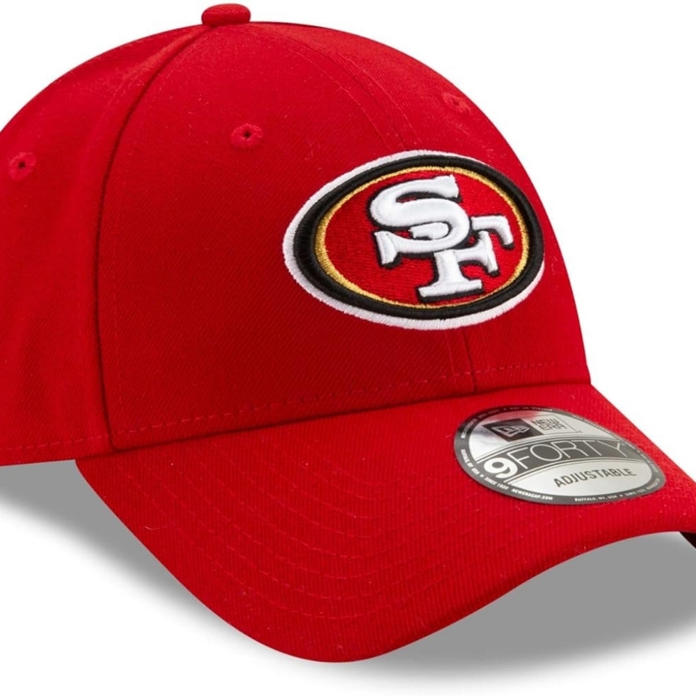 New Era 9Forty Hat NFL Red SF Logo Cap Adjustable